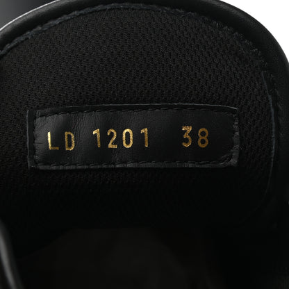 Louis Vuitton Canvas LV Squad Sneaker Boots 38 Black 8 of 9
