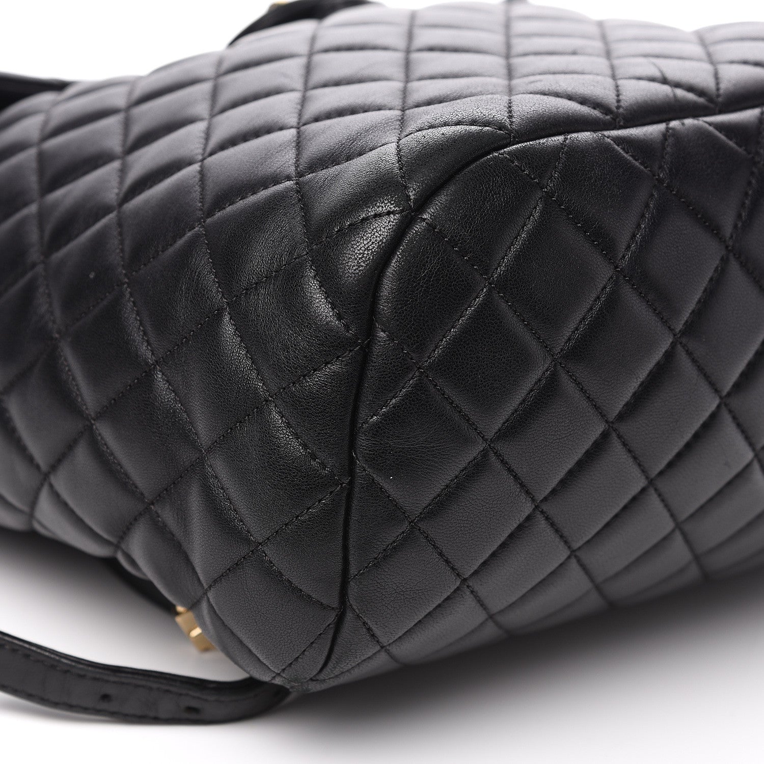 Chanel Lambskin Quilted Large Urban Spirit Backpack Black 9 of 17