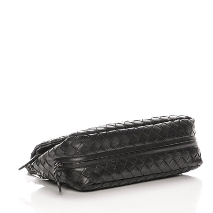 Bottega Veneta Nappa Intrecciato Mini Chain Messenger Black 4 of 10