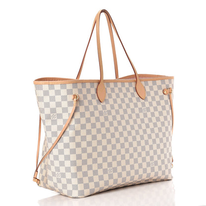Louis Vuitton Damier Azur Neo Neverfull GM Rose Ballerine 3 of 8