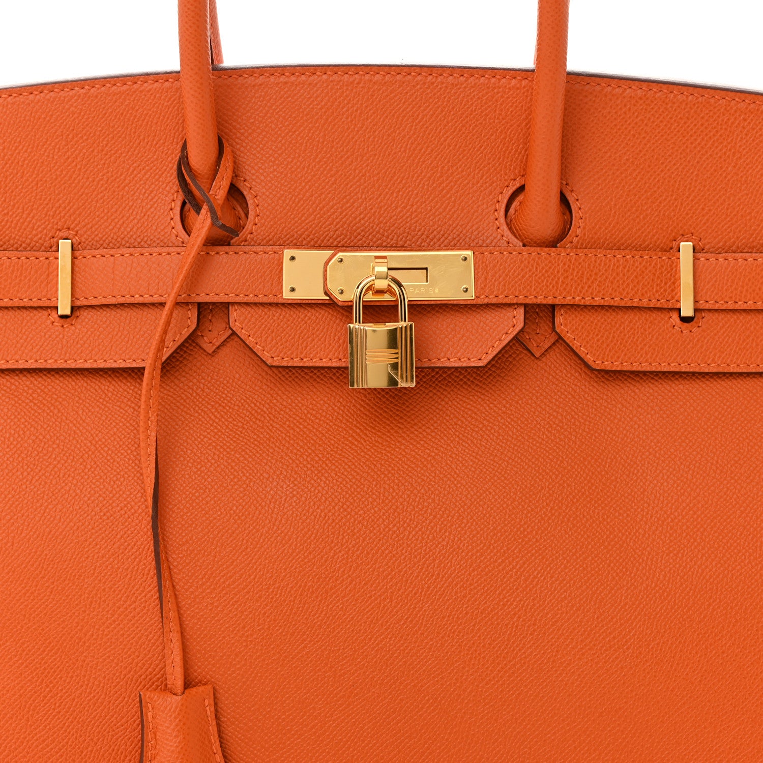 Hermes Epsom Birkin 35 Orange 8 of 16