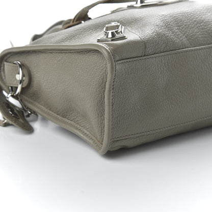 Balenciaga Chevre Silver Metallic Edge Hardware City Gris Taupe 7 of 11