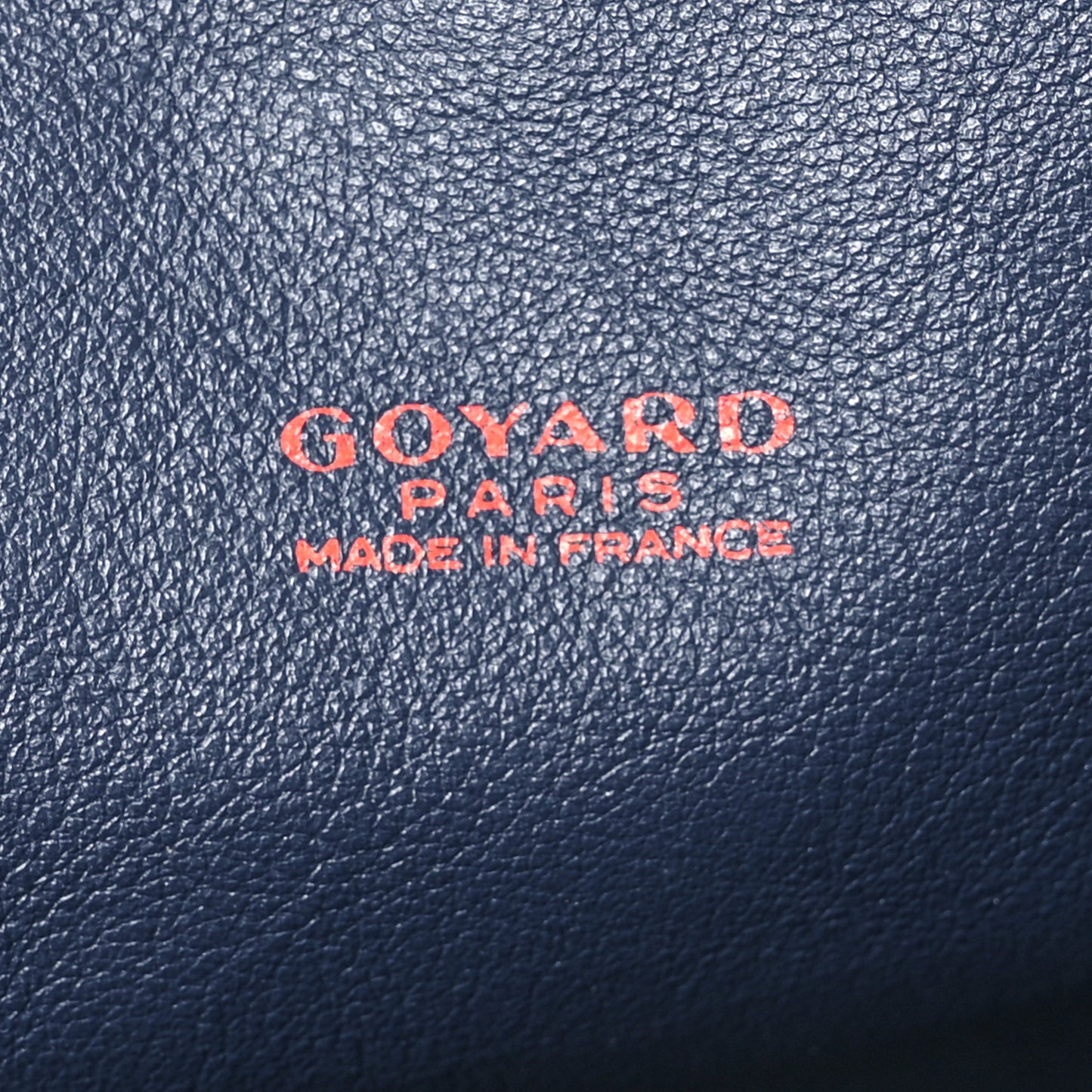 Goyardine Reversible Mini Anjou Navy