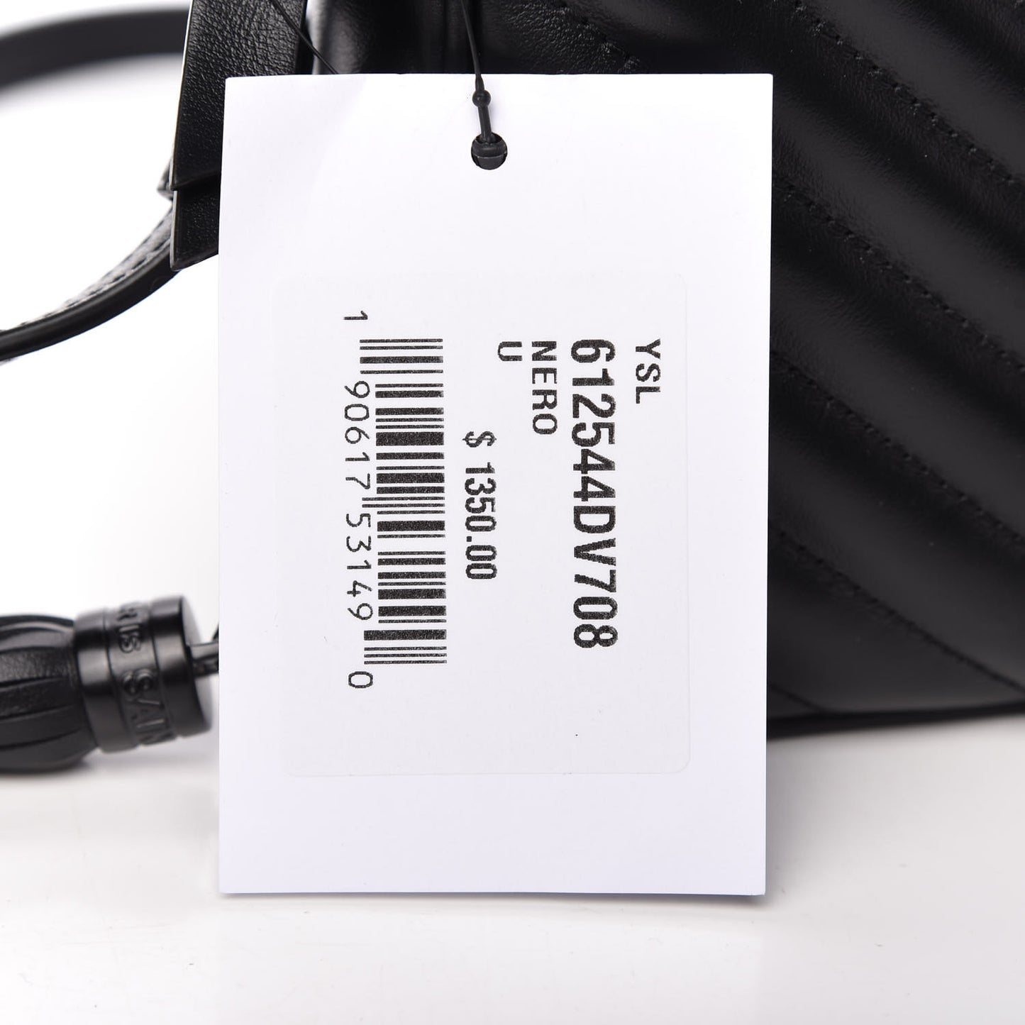 Calfskin Matelasse Monogram Lou Camera Bag Black