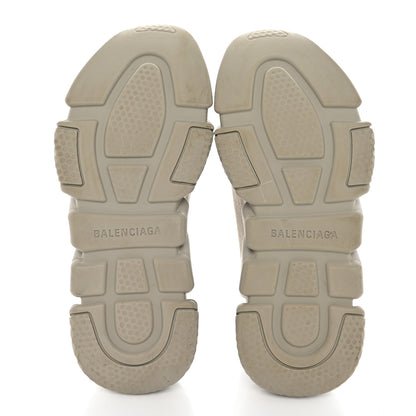 Balenciaga Technical 3D Recycled Knit Clear Sole Womens Speed Sneakers 36 Light Brown 5 of 13