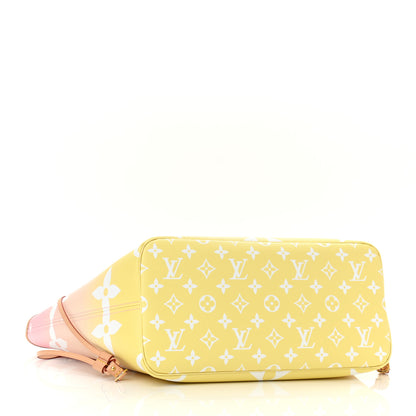 Louis Vuitton Monogram Giant By The Pool Neverfull MM Light Pink 4 of 10