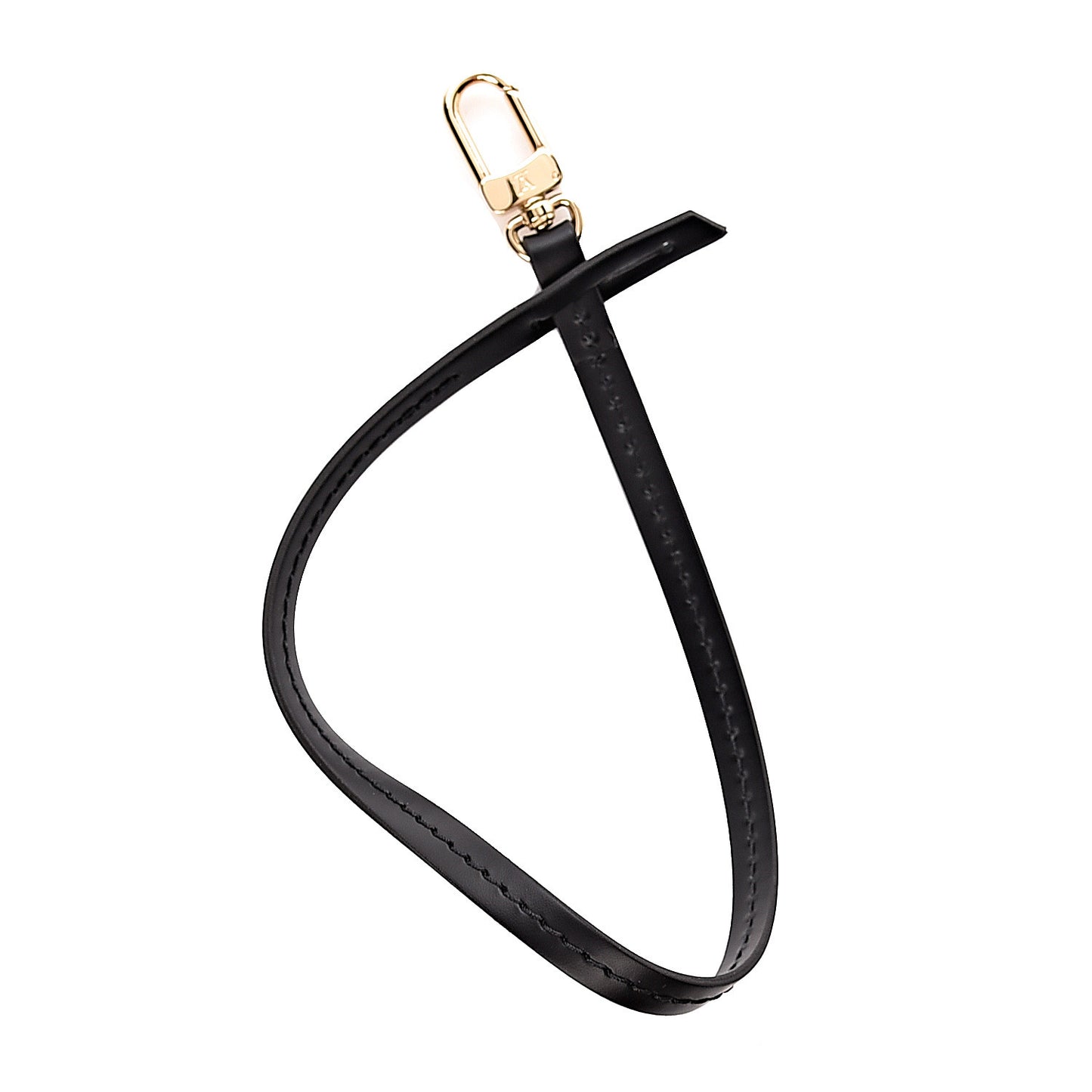 Calfskin Pochette Accessories Strap Black