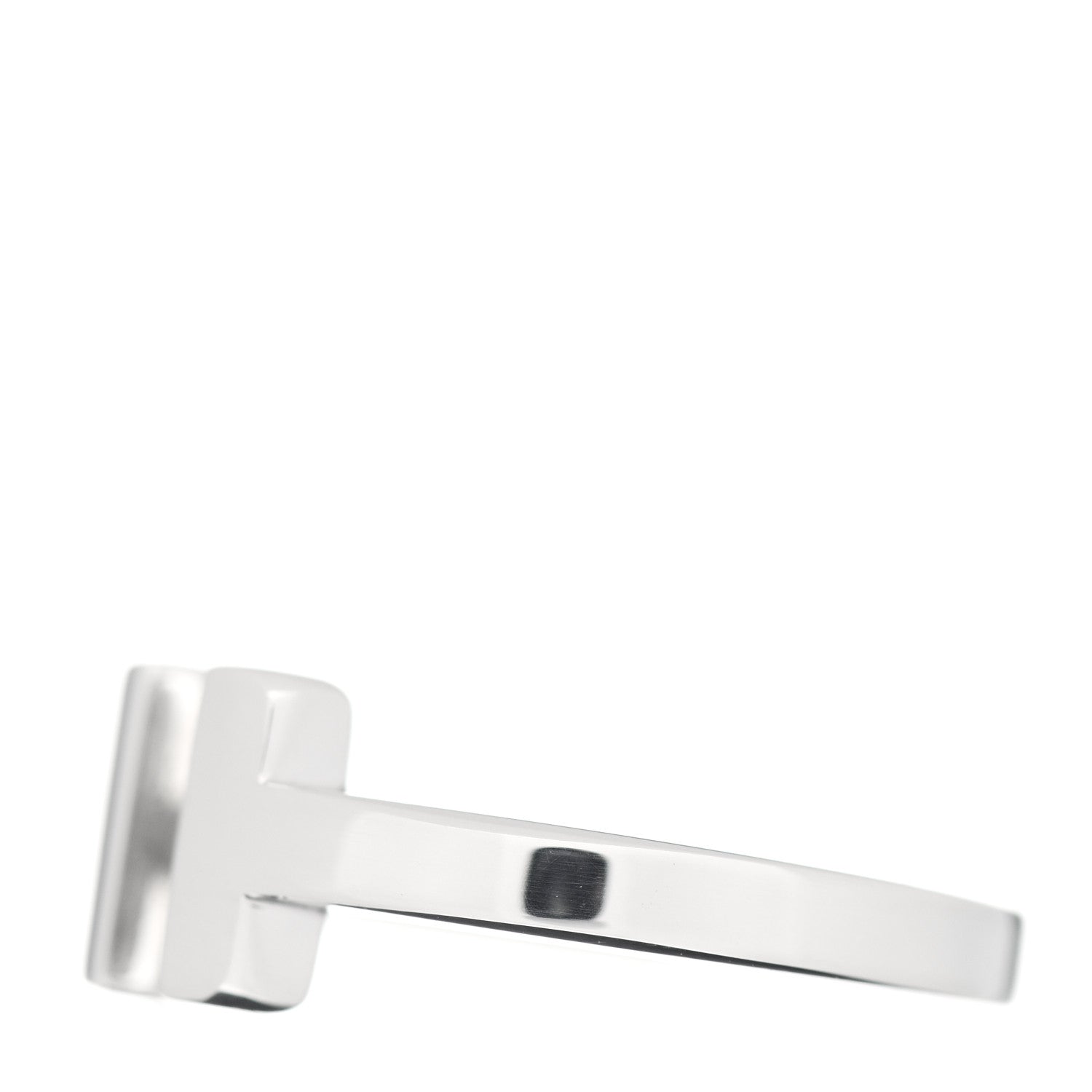 Tiffany Sterling Silver T Square Ring 51 5.75 3 of 5