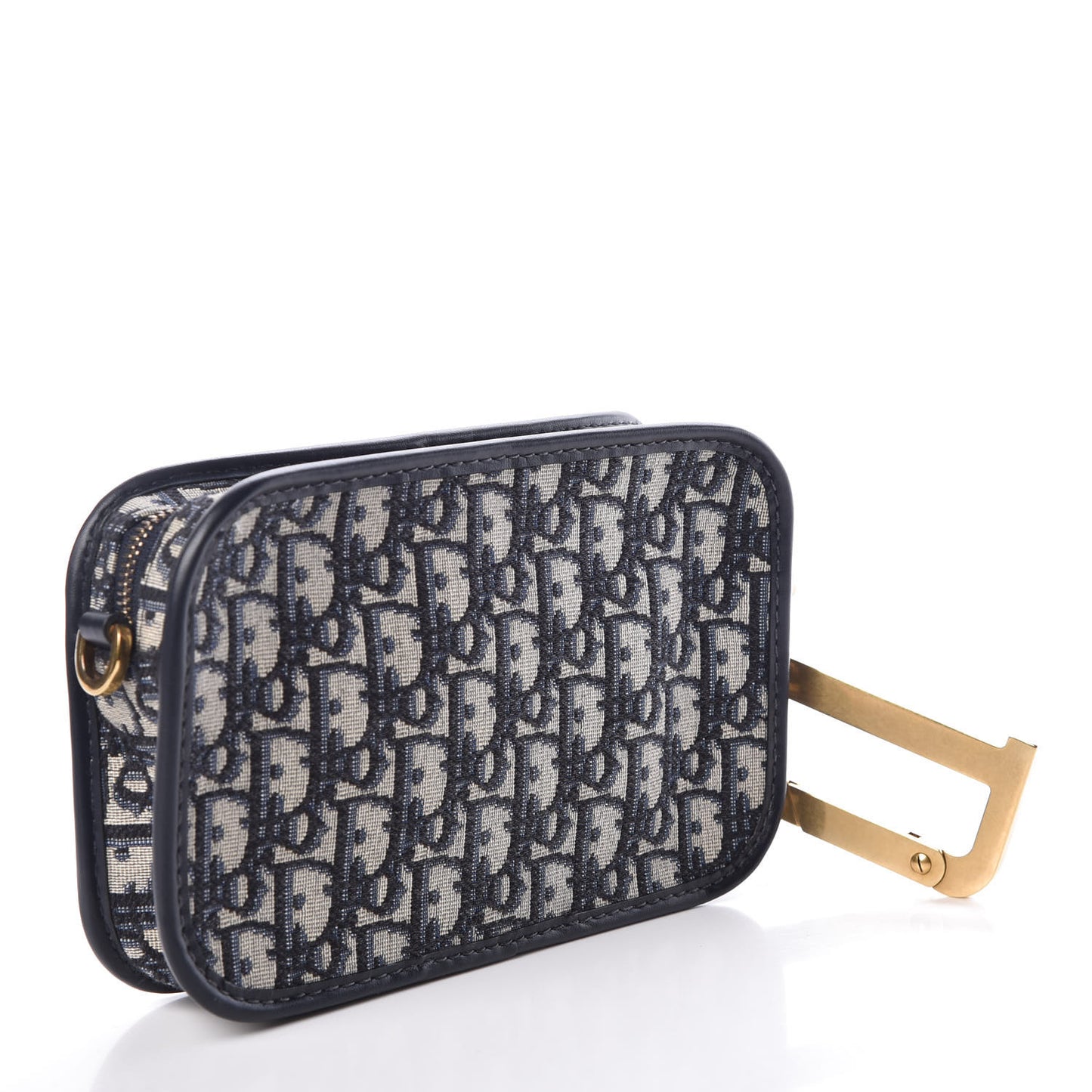 Oblique Diorquake Clutch Blue