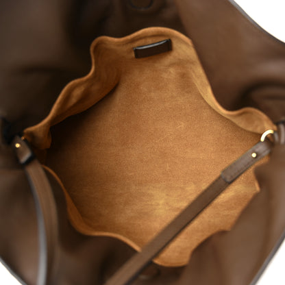 Loewe Nappa Medium Flamenco Knot Bag Chocolate 5 of 10
