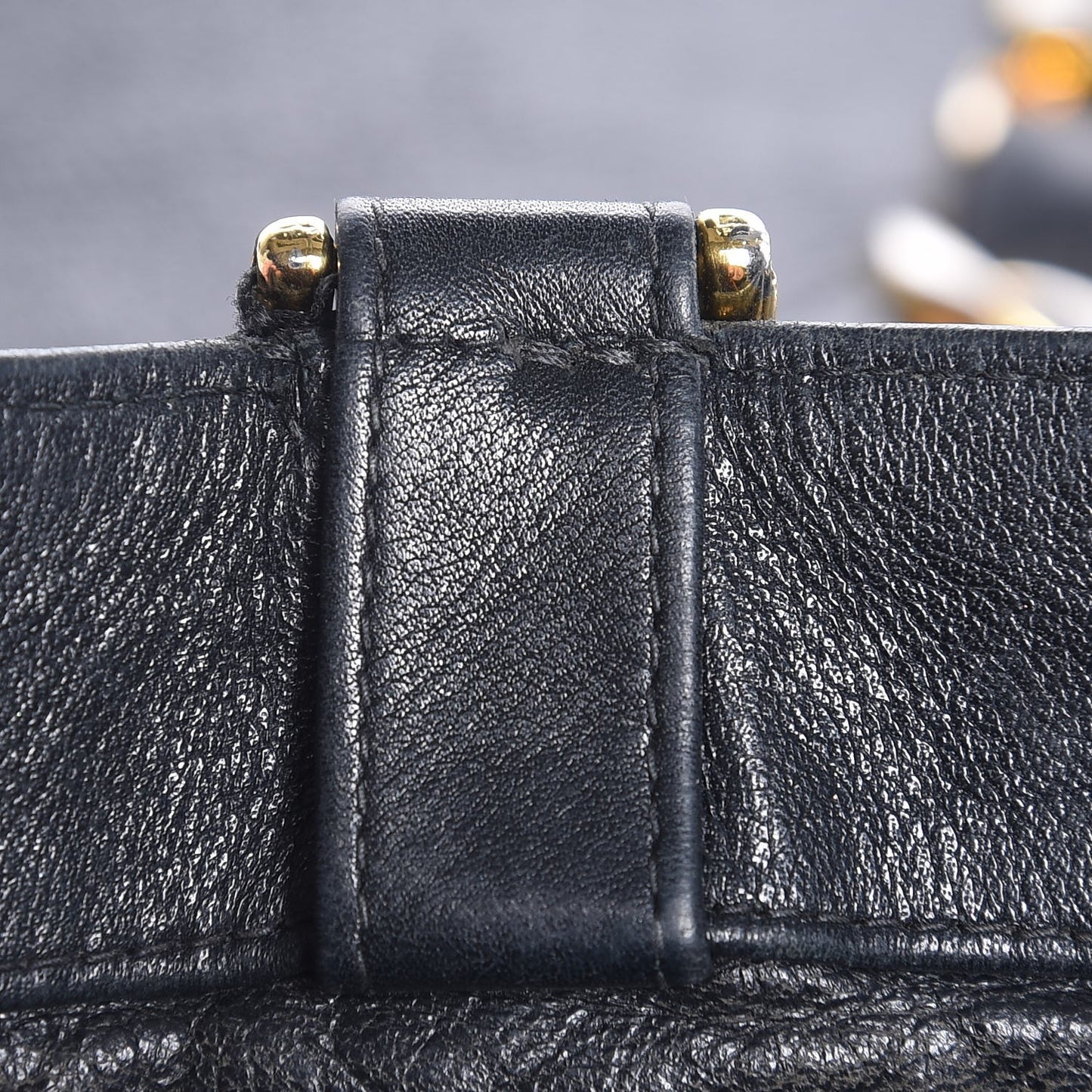 Calfskin CC Tote Black