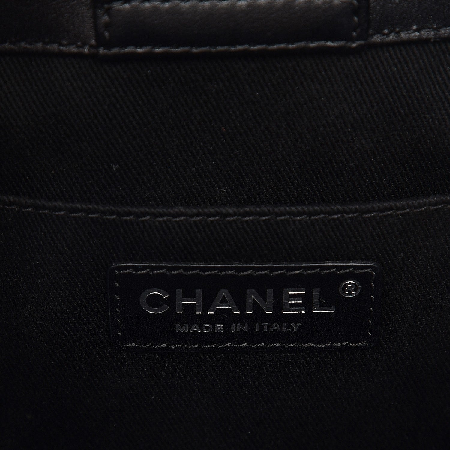 Chanel Caviar Quilted Small CC Bucket Bag Black 6 of 7