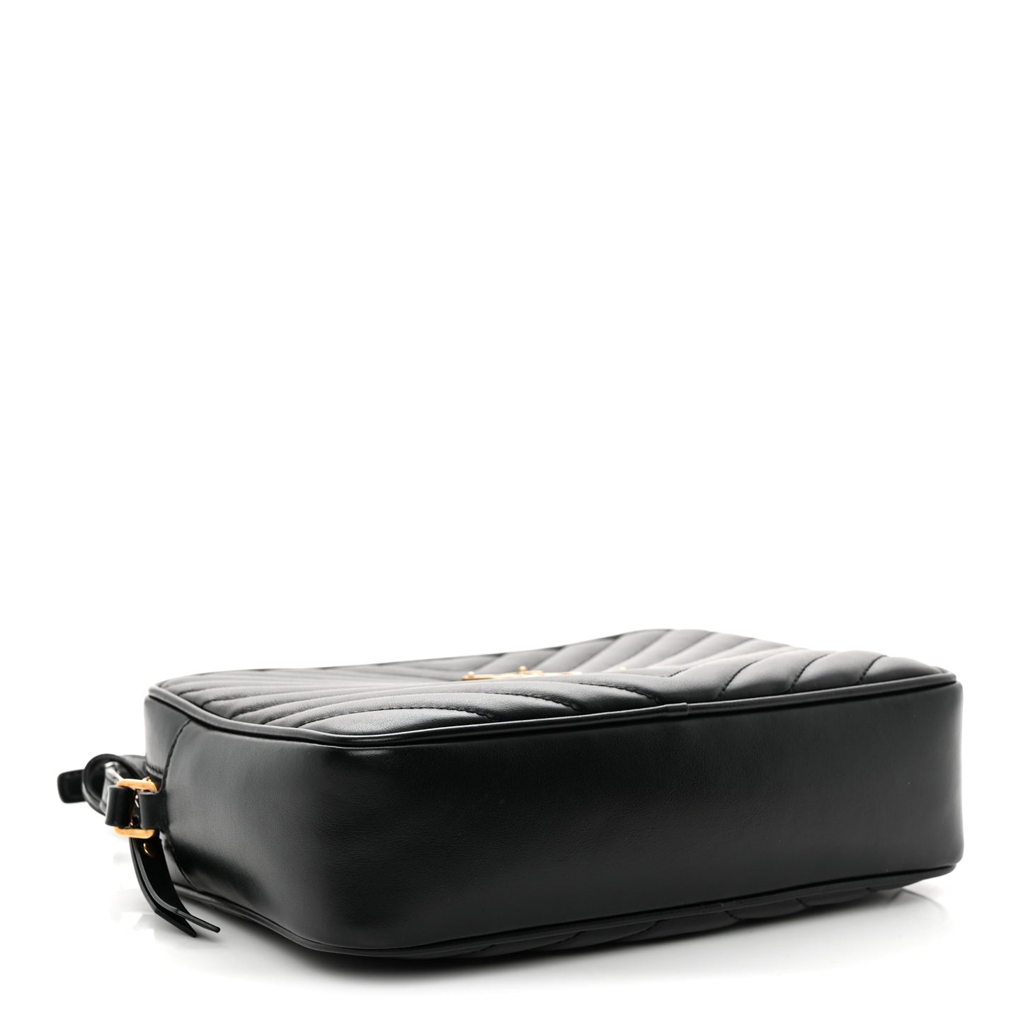 Calfskin Matelasse Monogram Lou Camera Bag Black