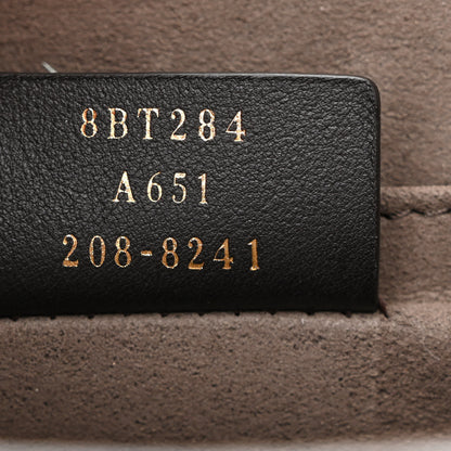Fendi Vitello Century F is Fendi Bi-Color FF 1974 Embossed Kan I Shoulder Bag Fragola Maya Black 7 of 10