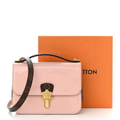 Louis Vuitton Patent Calfskin Monogram Cherrywood BB Rose Ballerine 11 of 11