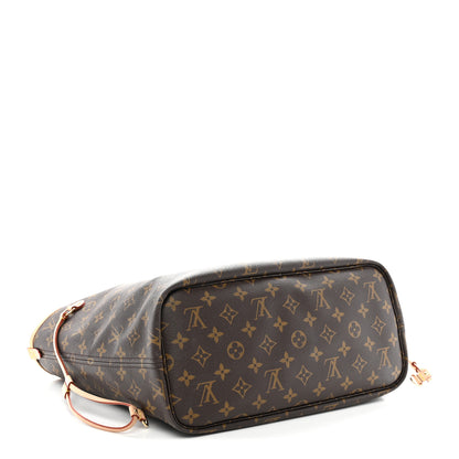 Louis Vuitton Monogram Inside Out Neverfull Bandouliere MM Rose Pondichery 4 of 10