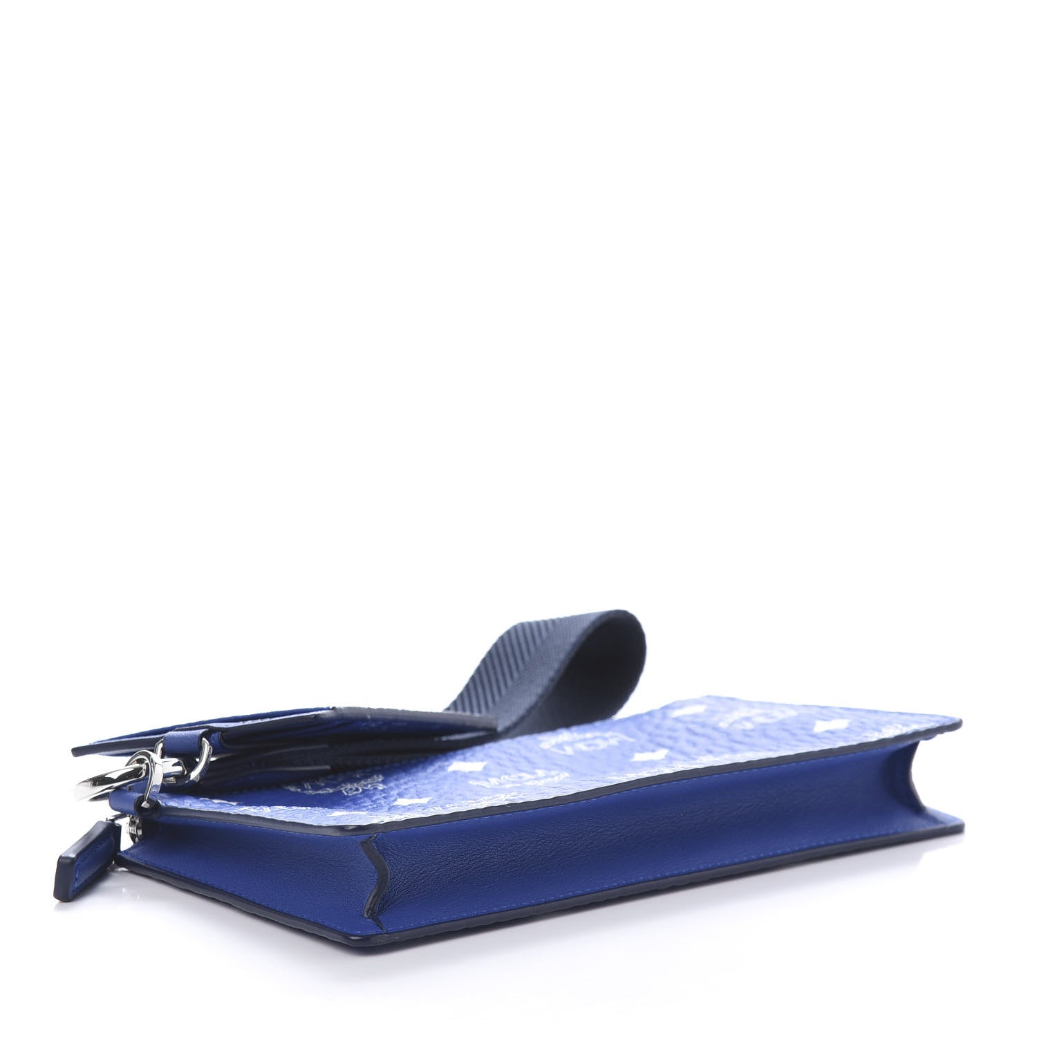 MCM Visetos Multifunction Pouch Blue 4 of 9