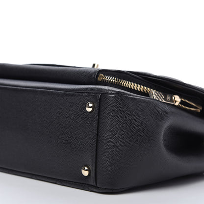 Chanel Caviar Quilted Large Business Affinity Flap Black 7 of 10