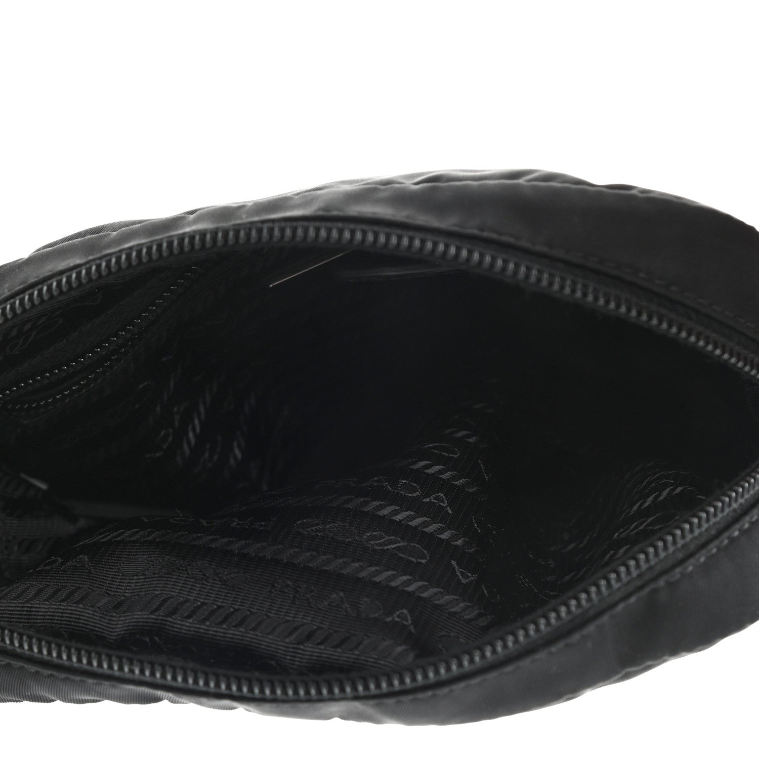 Prada Tessuto Nylon Clutch Wristlet Black 7 of 11