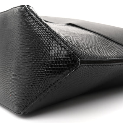 Givenchy Nappa Lizard Embossed Medium Easy Tote Black 9 of 17