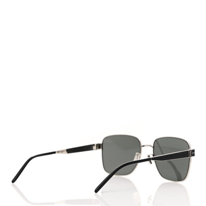 Saint Laurent Metal Sunglasses SL M55 Black 4 of 7