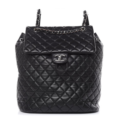 Chanel Lambskin Quilted Large Urban Spirit Backpack Black 1 of 19