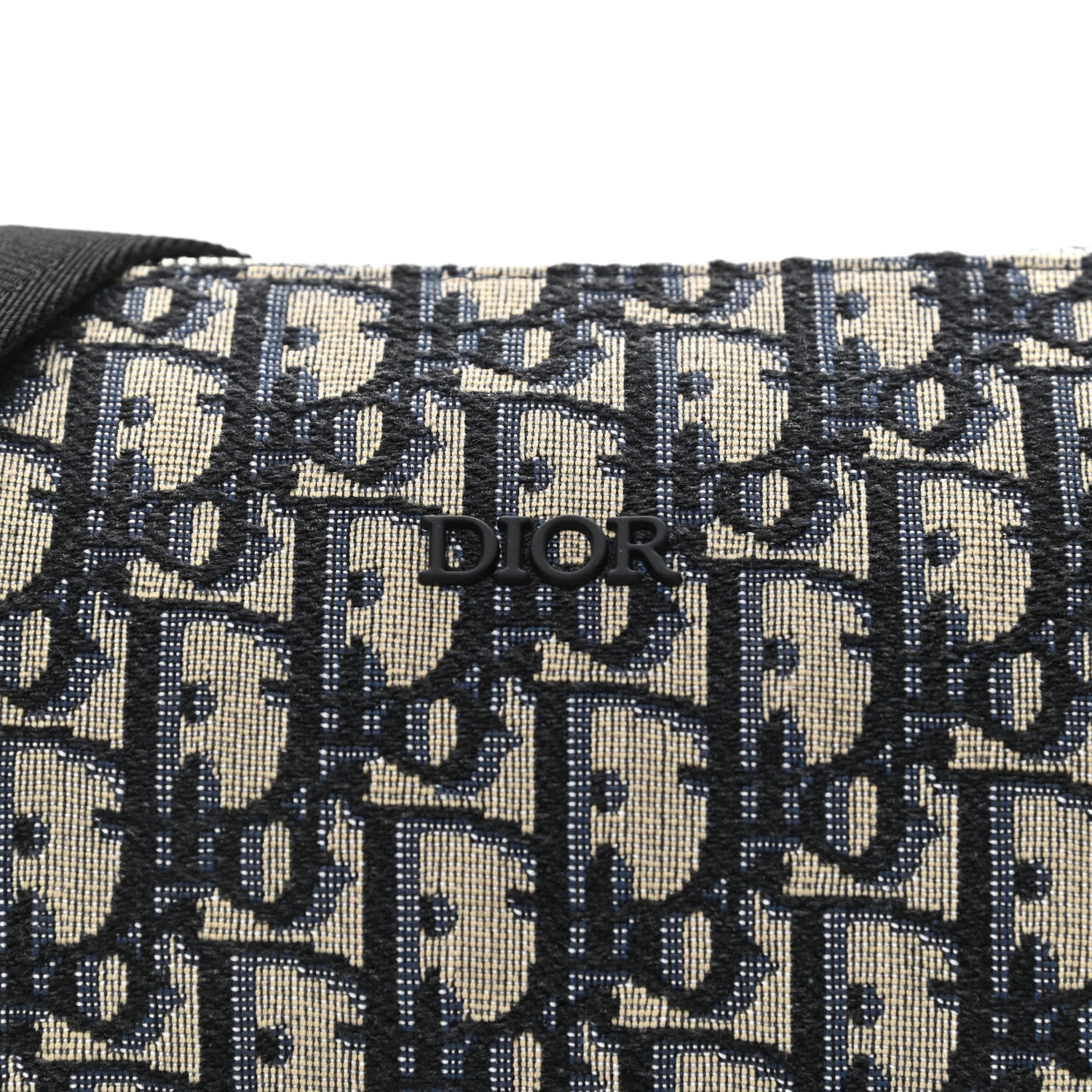 Christian Dior Oblique Roller Messenger Bag Blue 7 of 9