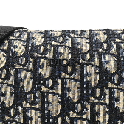 Christian Dior Oblique Roller Messenger Bag Blue 7 of 9