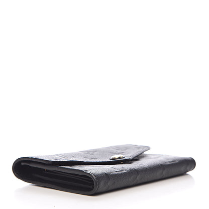 Louis Vuitton Empreinte Compact Curieuse Wallet Black 4 of 7