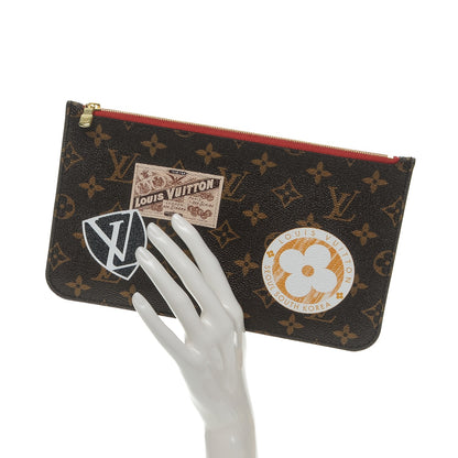 Louis Vuitton Monogram World Tour Neverfull MM GM Pochette 2 of 7