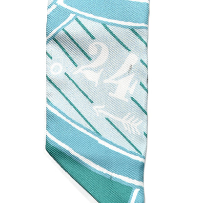 Hermes Silk Jeu de Soie Uniforme Twilly Aqua Celadon Ciel 5 of 5