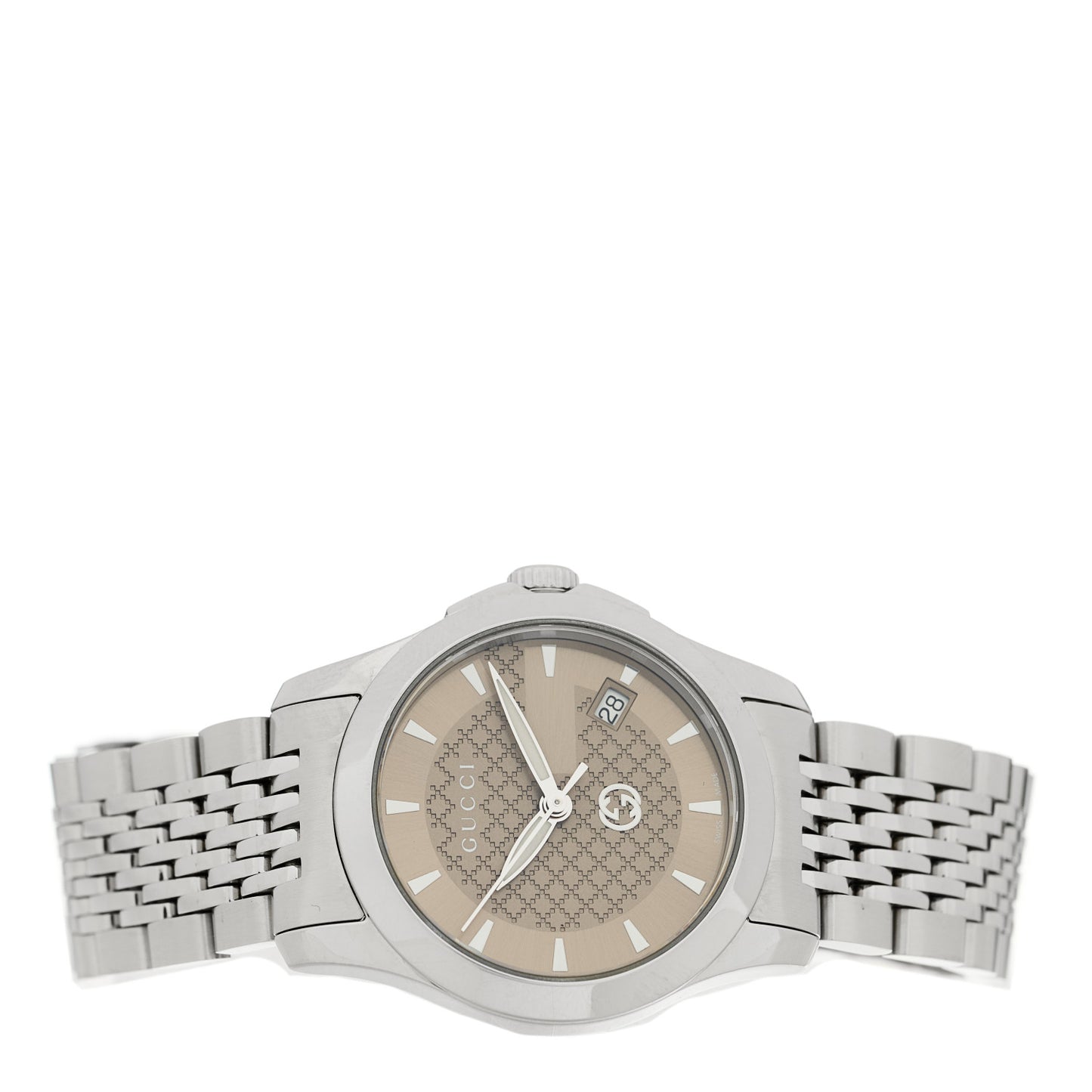 Stainless Steel 27mm G-Timeless Quartz Watch Brown