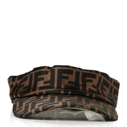 Fendi Silk FF Logo Visor Tobacco 3 of 8
