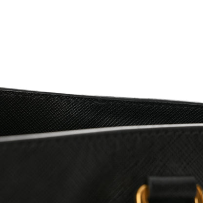 Prada Saffiano Lux Large Tote Tote Black 10 of 11