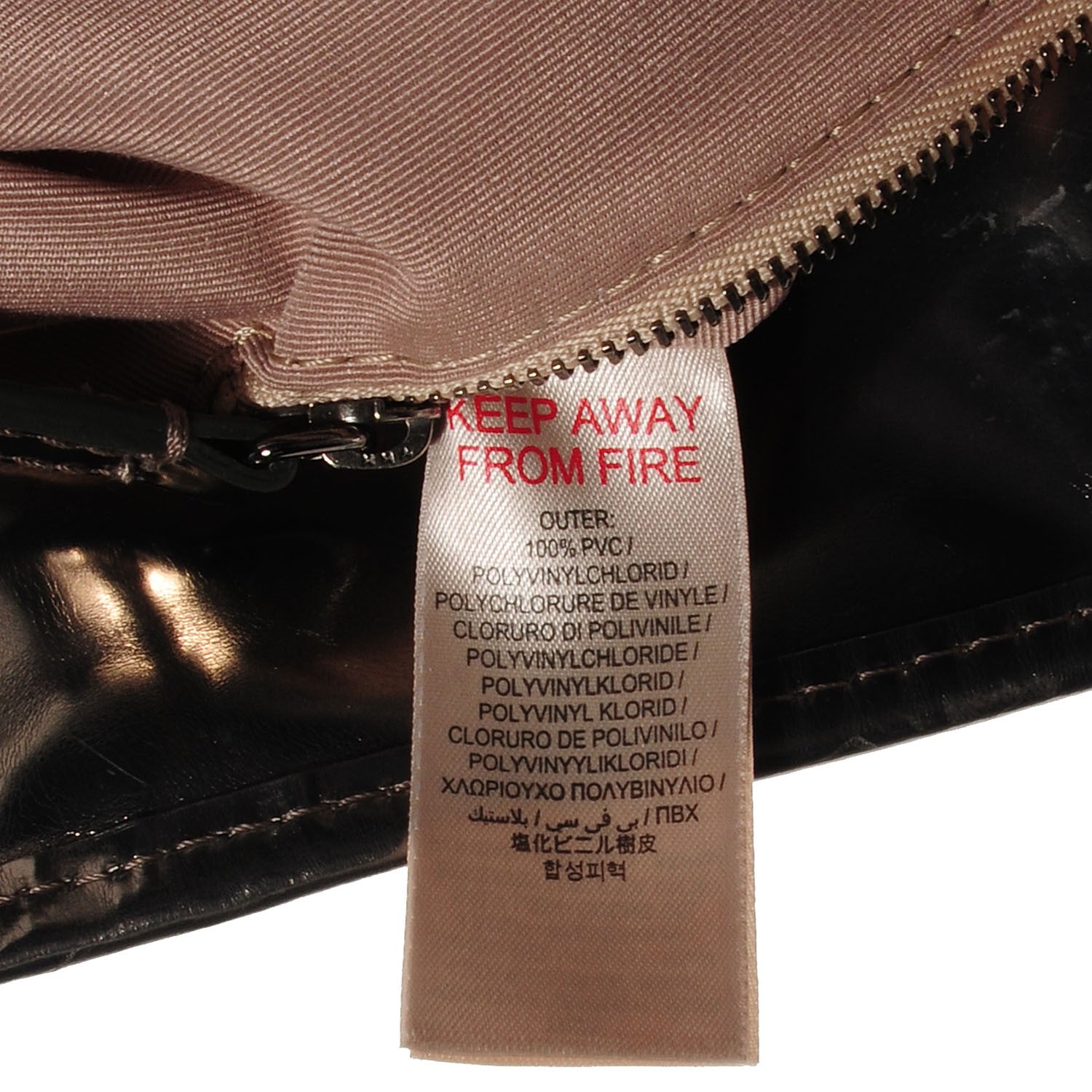 Burberry Supernova Check Stars Small Nickie Tote Nickel 6 of 11