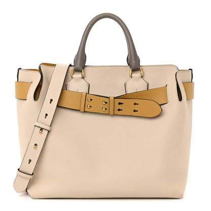 Burberry Marais Calfskin Medium Belt Bag Limestone Yellow 1 of 14