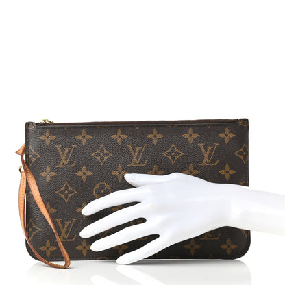 Louis Vuitton Monogram Neverfull MM GM Pochette 2 of 8