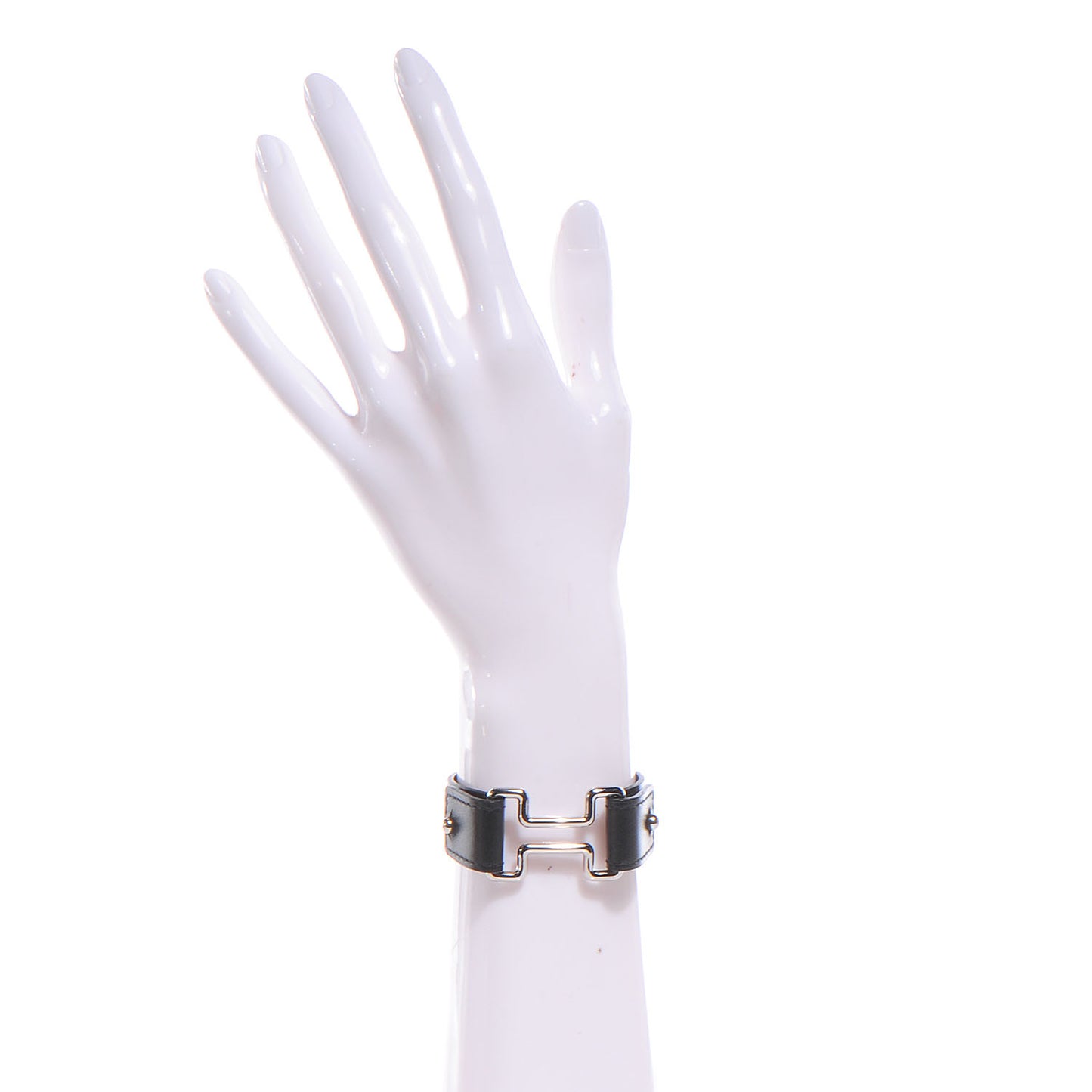 Chamonix Leather Night Bracelet Black Small