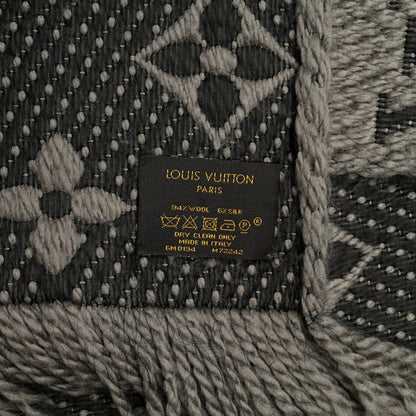 Louis Vuitton Wool Silk Logomania Scarf Verone 3 of 3