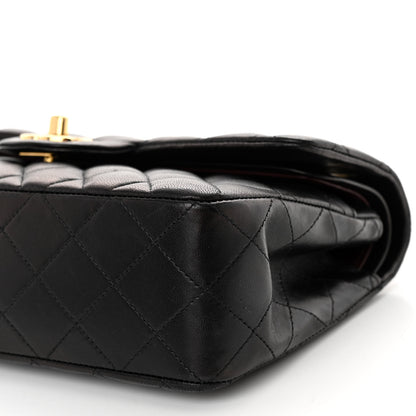 Chanel Lambskin Quilted Small Double Flap Black 10 of 11