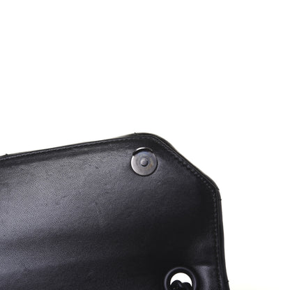Prada Nappa Triangle Stitched Large Spectrum Bag Black 17 of 18