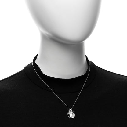 Tiffany Sterling Silver Elsa Peretti Madonna Pendant Necklace 2 of 4