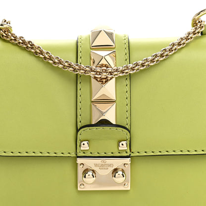 Valentino Garavani Vitello Small Glam Lock Rockstud Flap Apple 7 of 11