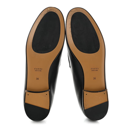 Gucci Calfskin Womens Jordaan Loafers 39 Black 6 of 11