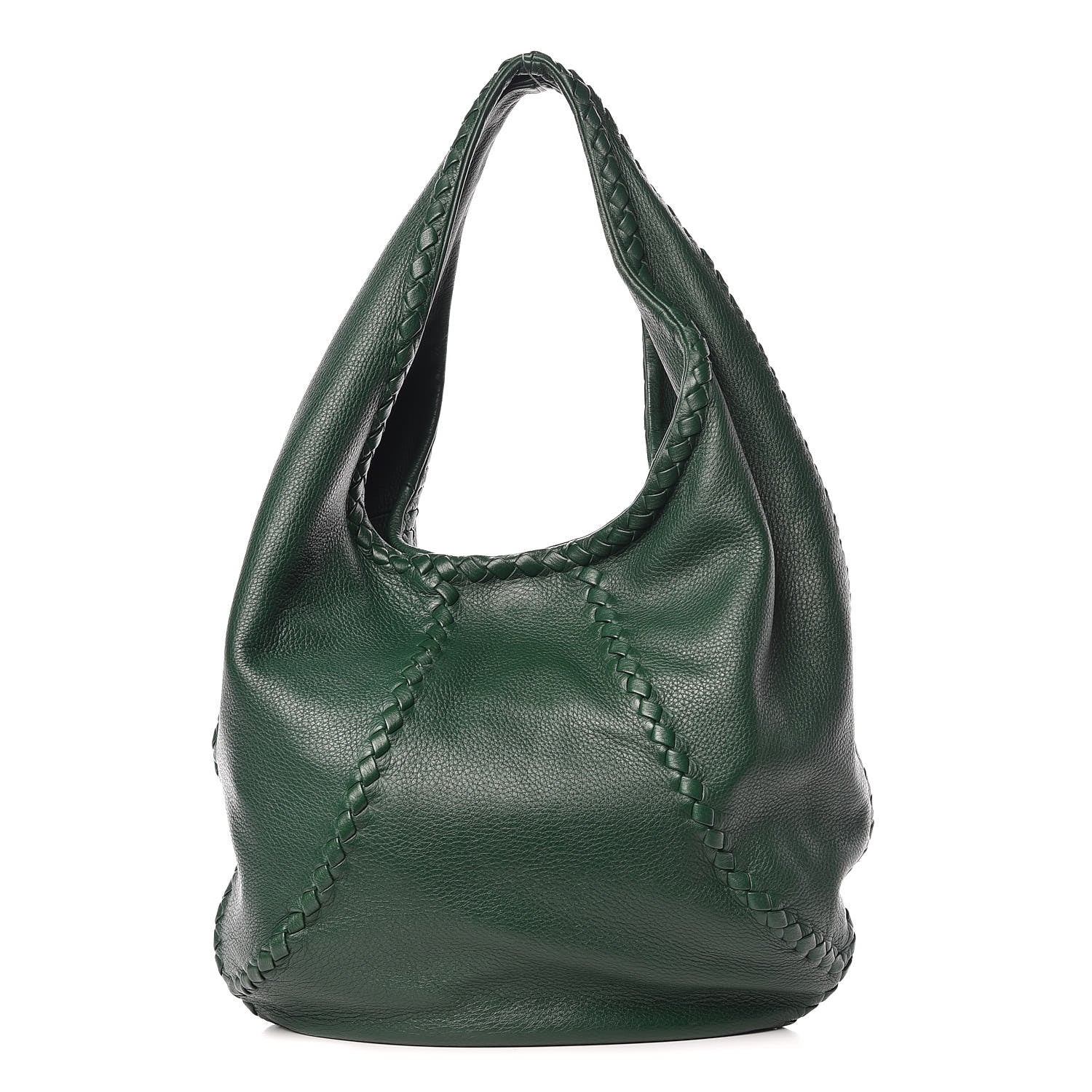 Bottega Veneta Cervo Deerskin Large Hobo Billiardo 1 of 8