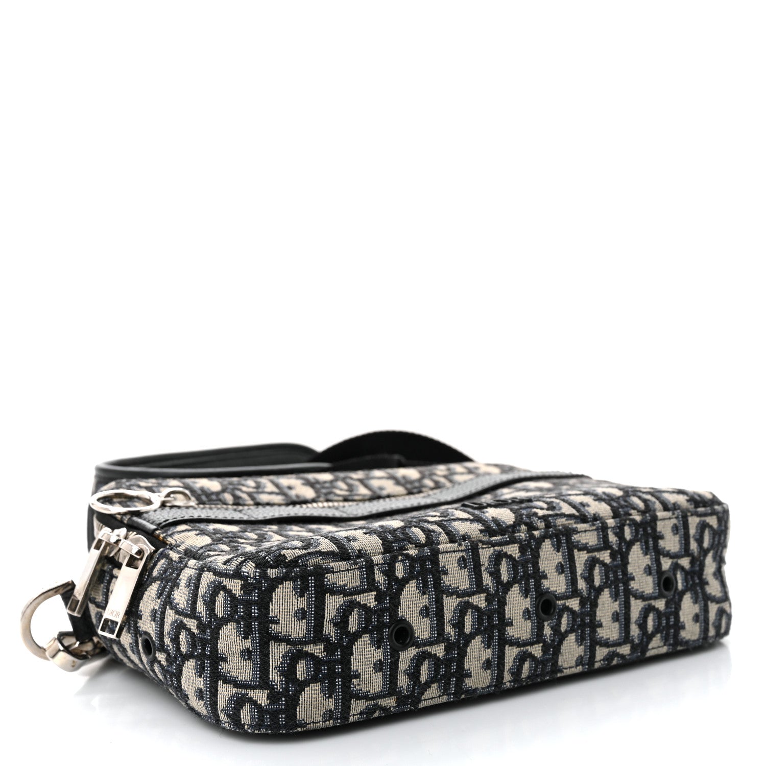 Christian Dior HOMME Oblique Safari Messenger Blue 4 of 11