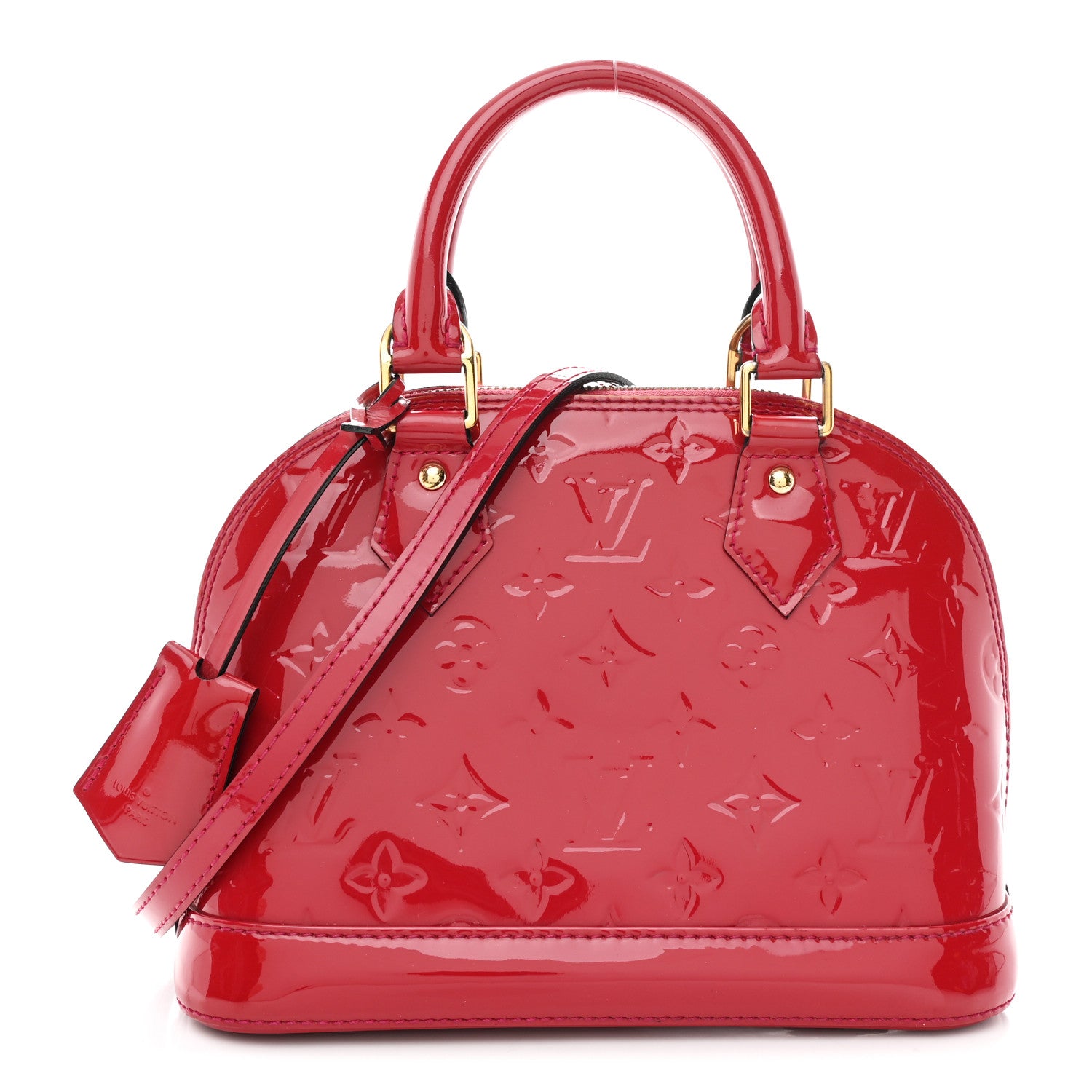 Louis Vuitton Vernis Alma BB Rose Indien 1 of 12