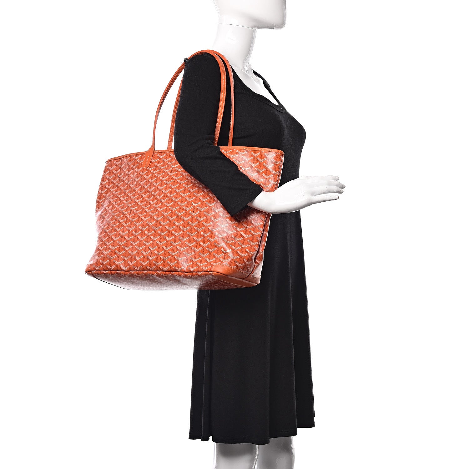 Goyard Goyardine Artois MM Orange 2 of 9