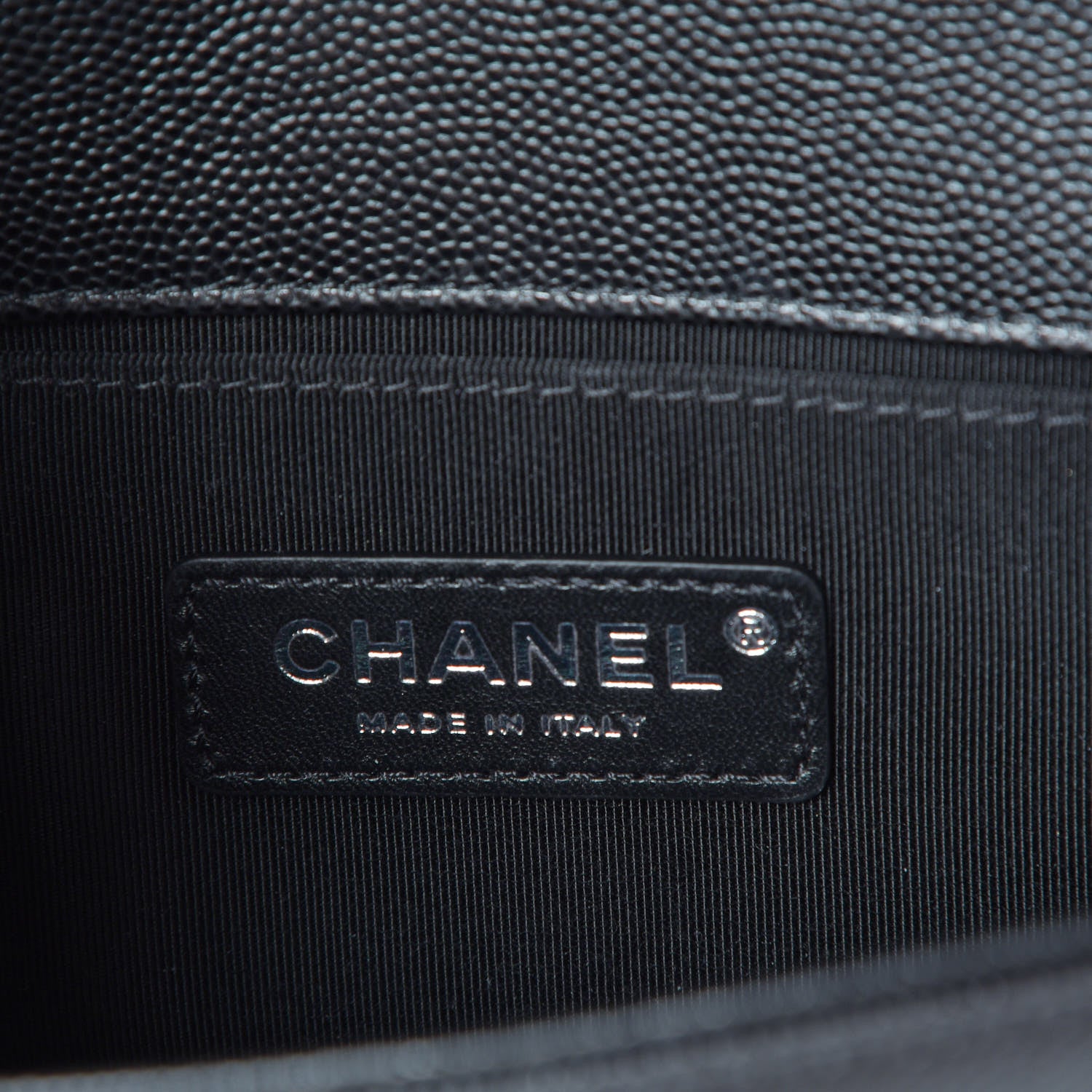 Chanel Caviar Quilted Small Boy Flap Black 6 of 10
