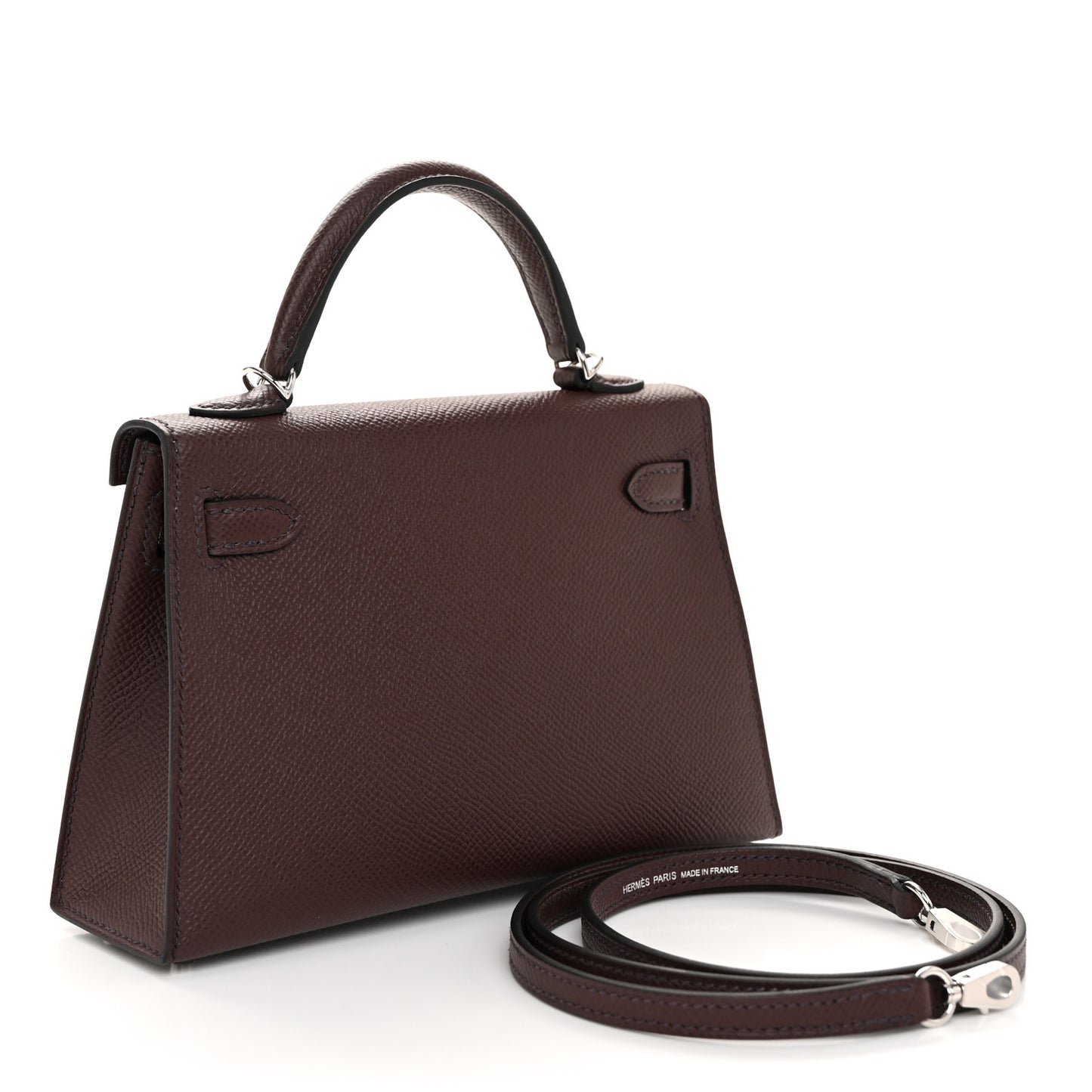 Epsom Mini Kelly Sellier 20 Rouge Sellier